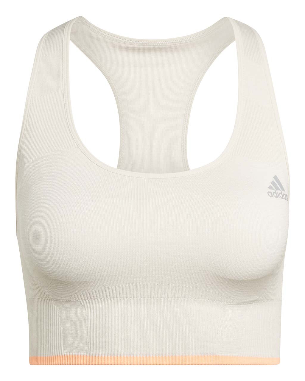 Adidas Run Medium Support Merino Bra W Alumin/Beaora (XS XS)