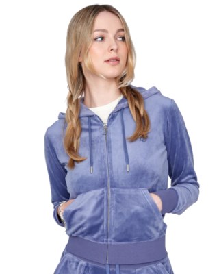 Robertson Classic Velour Zip Hoodie W