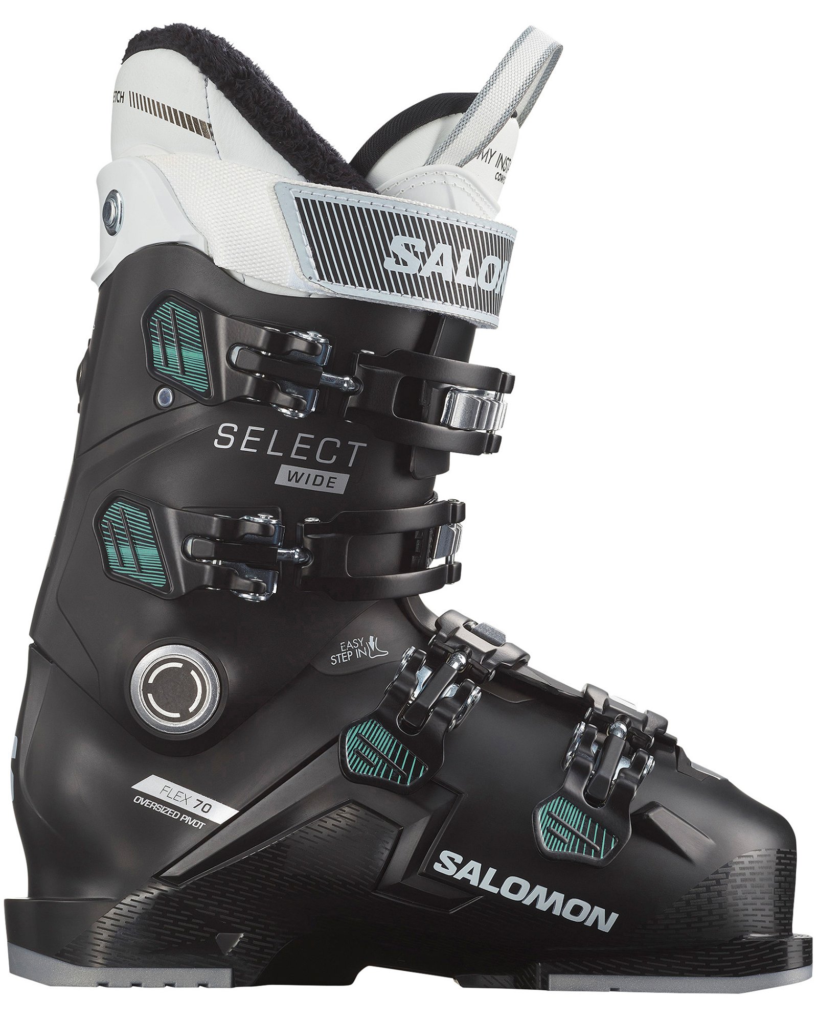 Salomon Select 70 Wide W 23/24 Black/Spearmint/White (22.5 22.5)