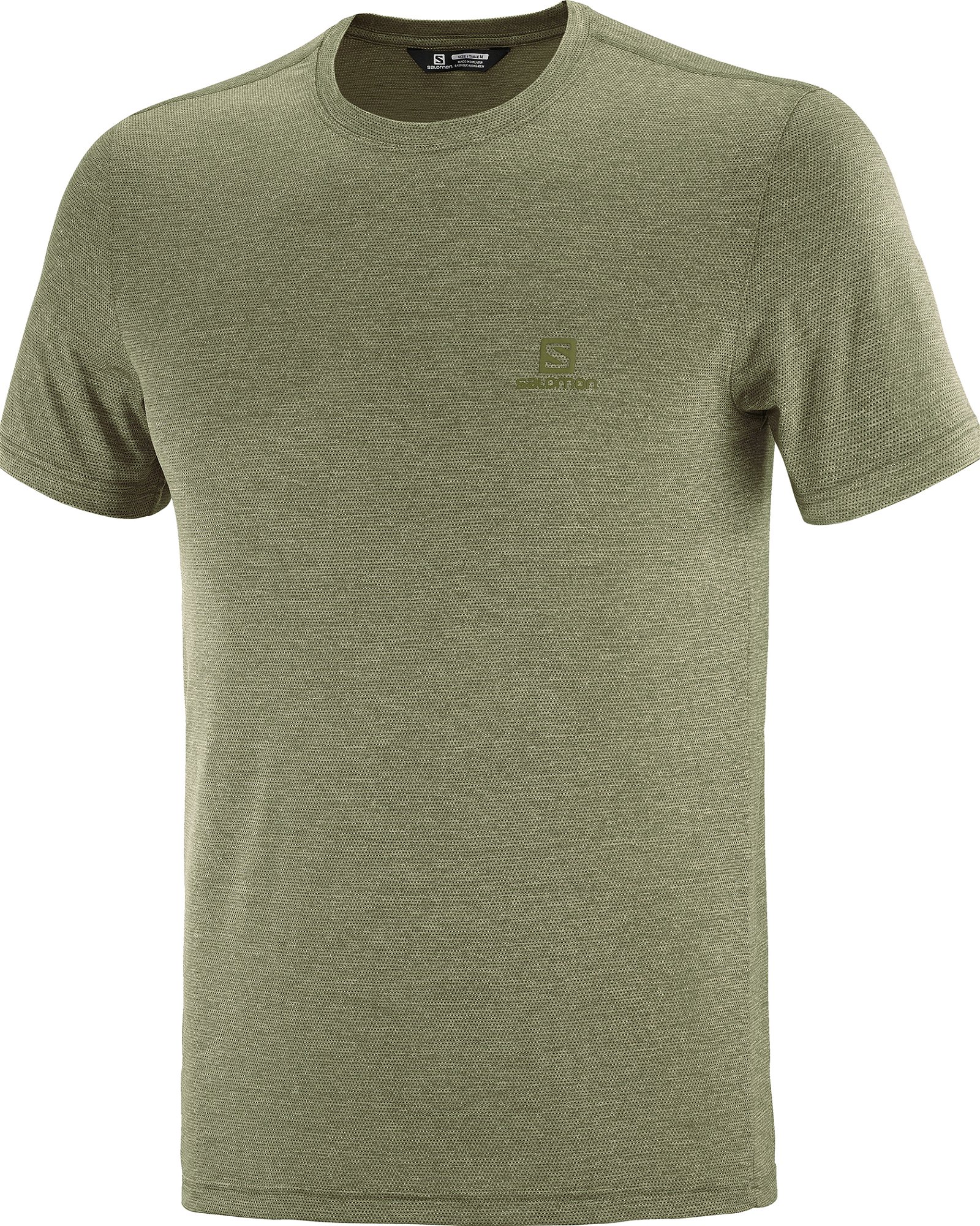 Salomon Explore Pique Tee M Olive Night/Heather (S S)