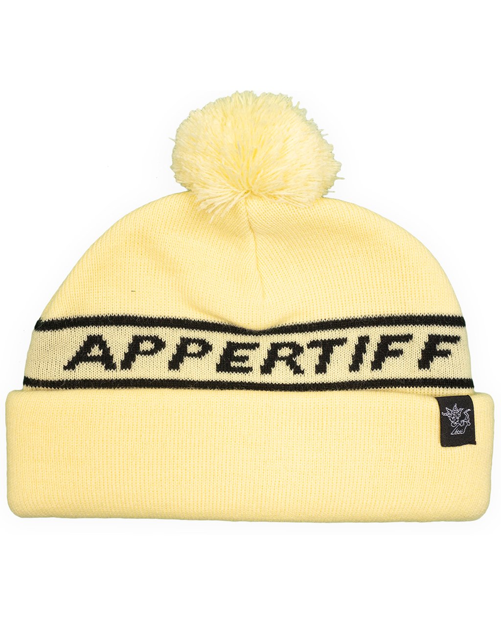 Appertiff Pompom Beanie Light Yellow