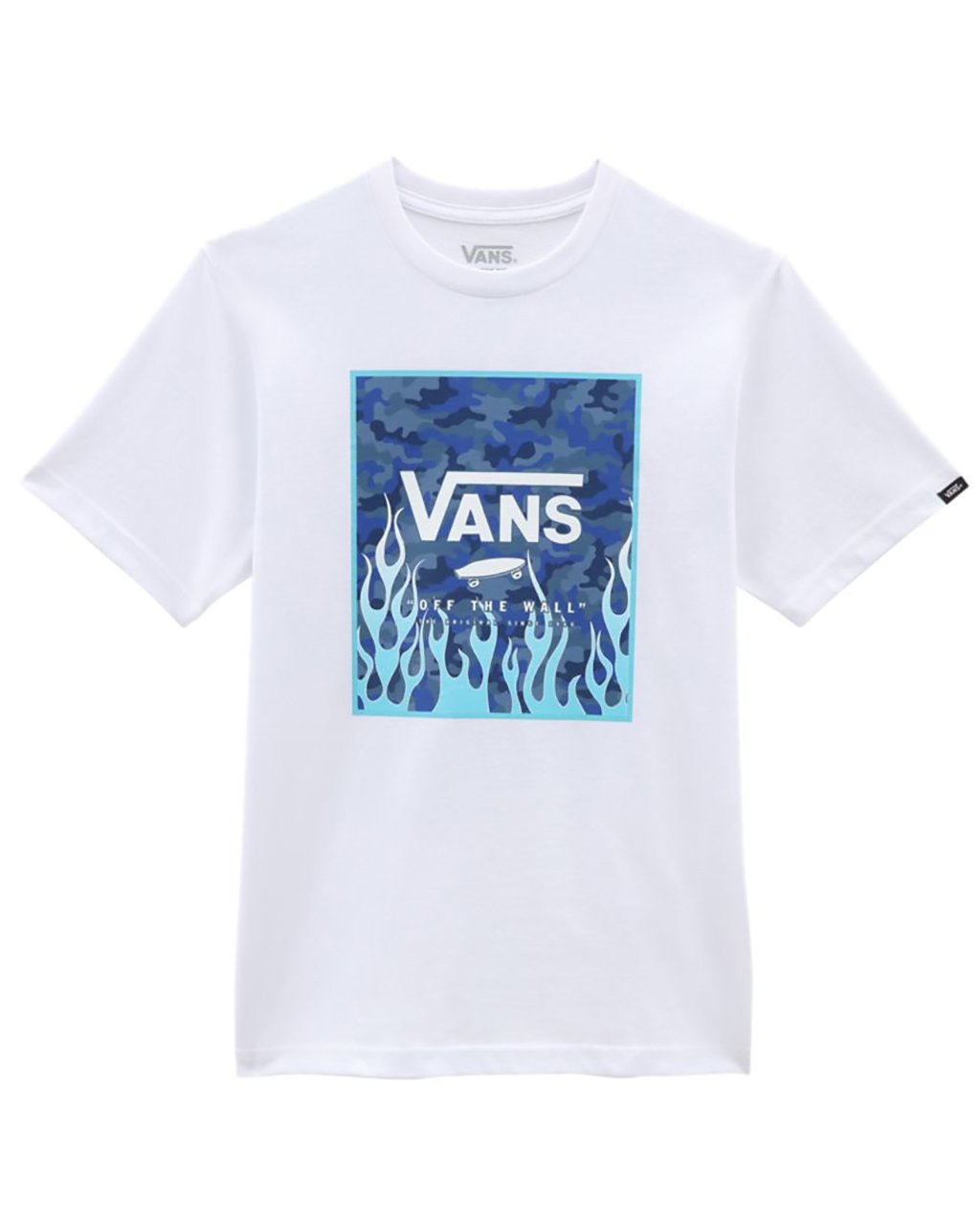 Vans Print Box Boy JR White/Camo Flame (S S)