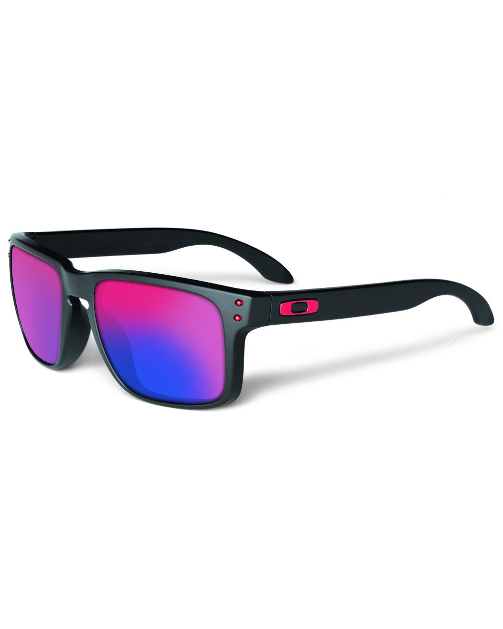 Oakley Holbrook Matte Black Positive Red Iridium