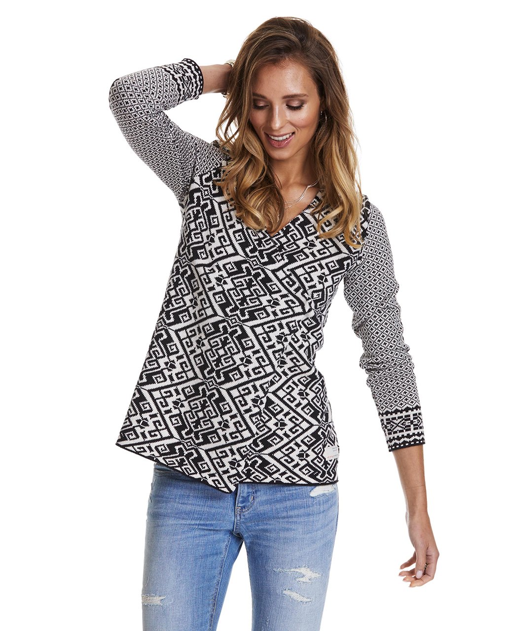 Odd Molly Buzzard Wrap Cardigan W Black (S S)